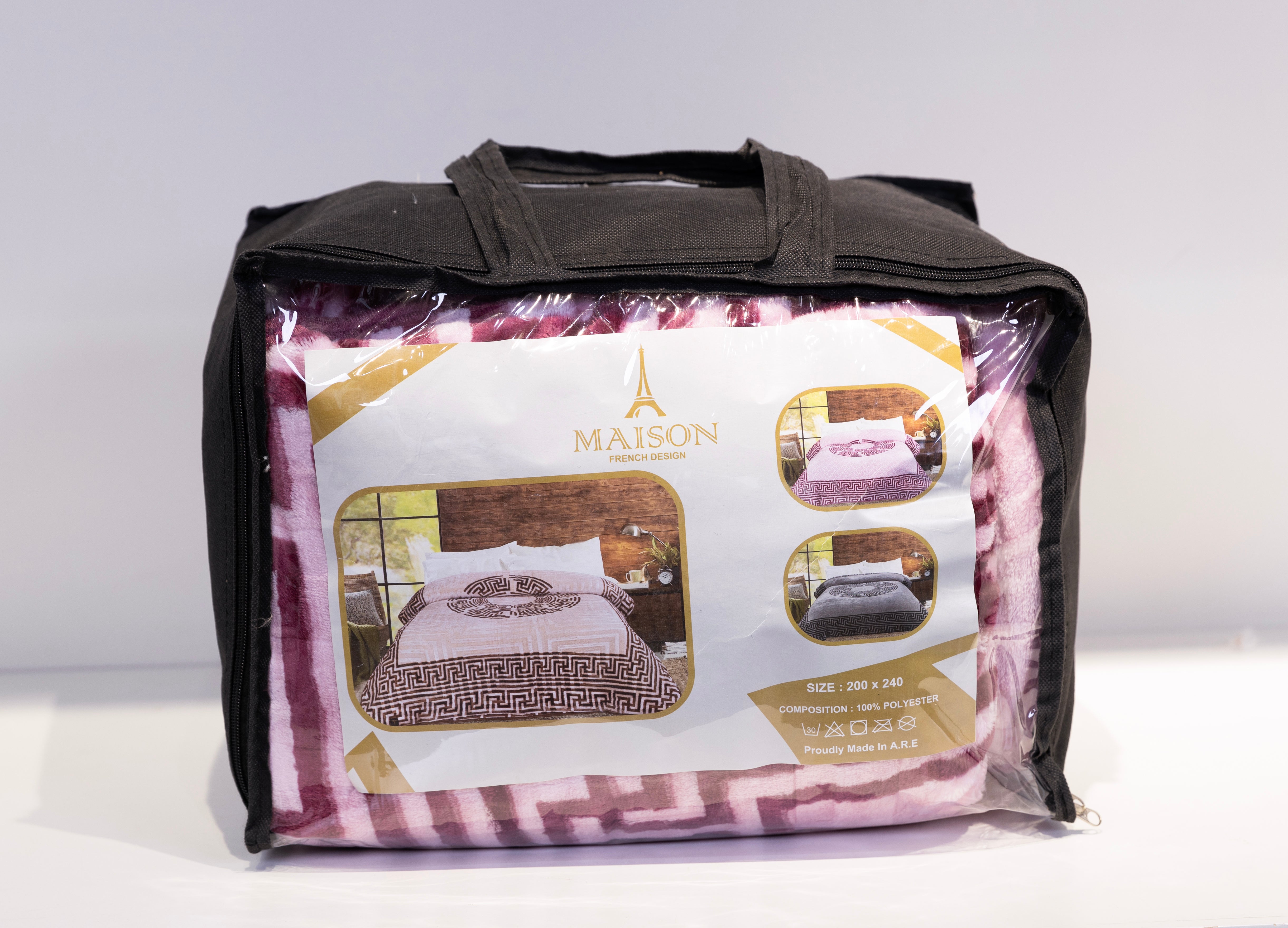 Blanket Printed French Design (Cashmere)