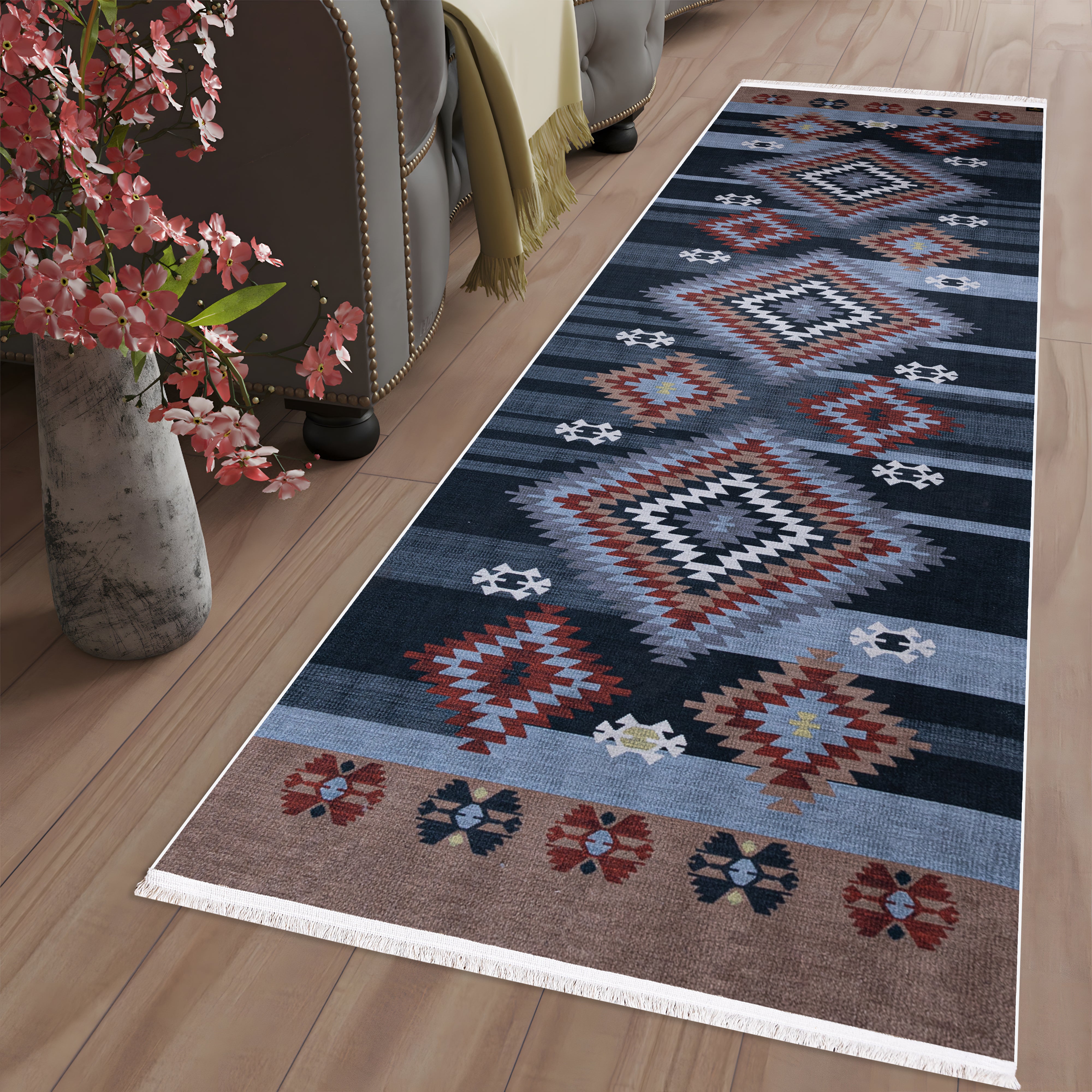 Vintage Digital corridor carpet