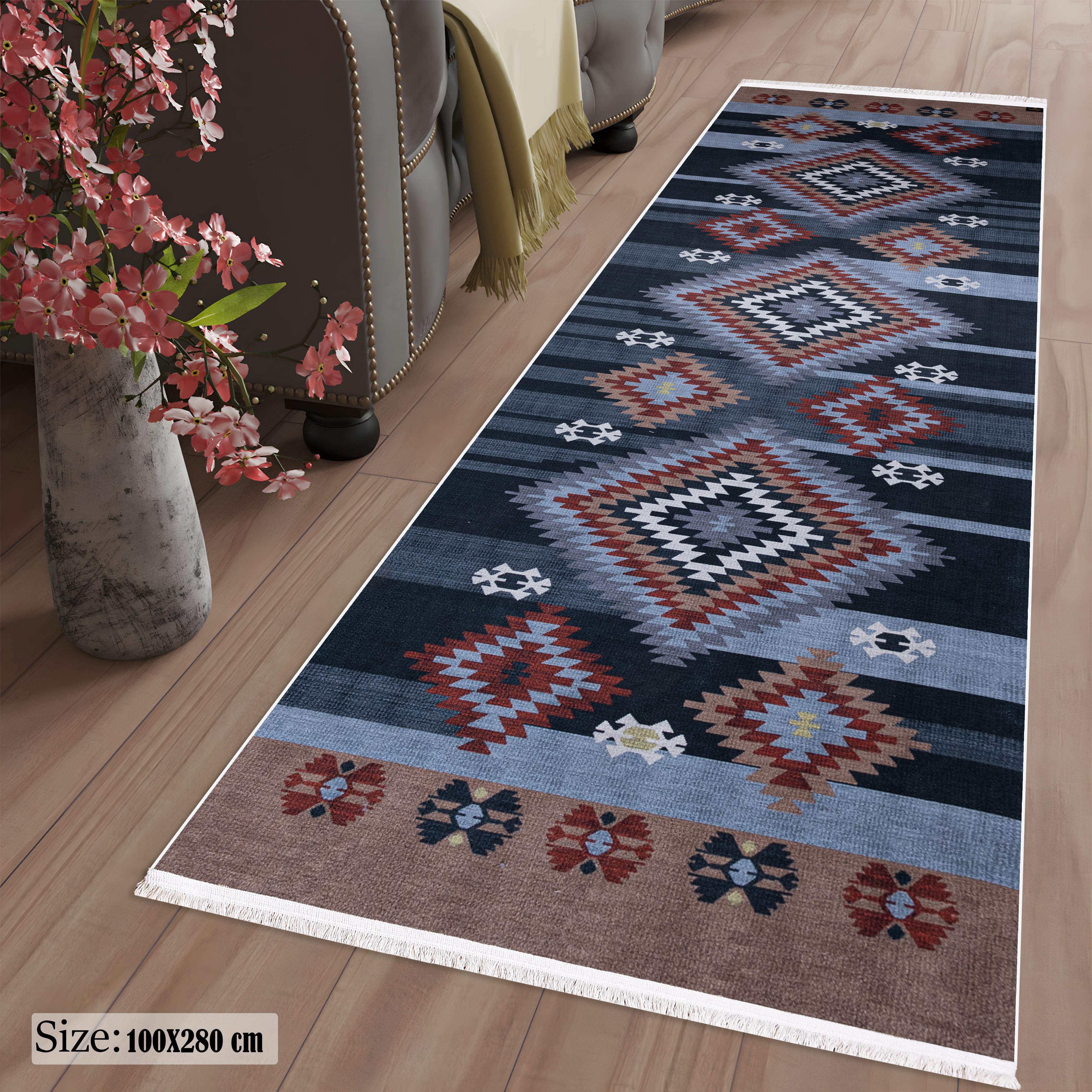 Vintage Digital corridor carpet