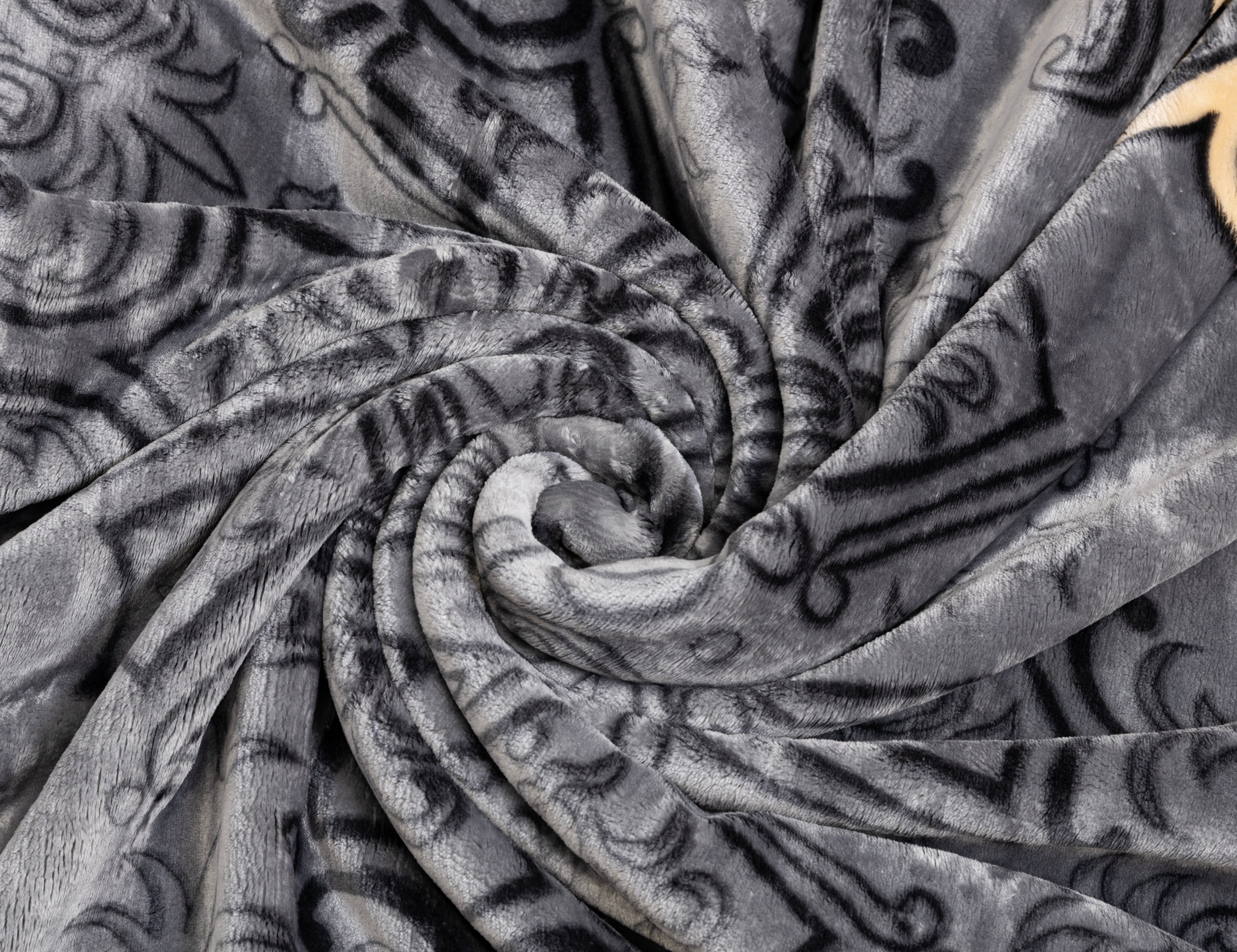 Cloud Blanket Printed (Gray) 3.6KG