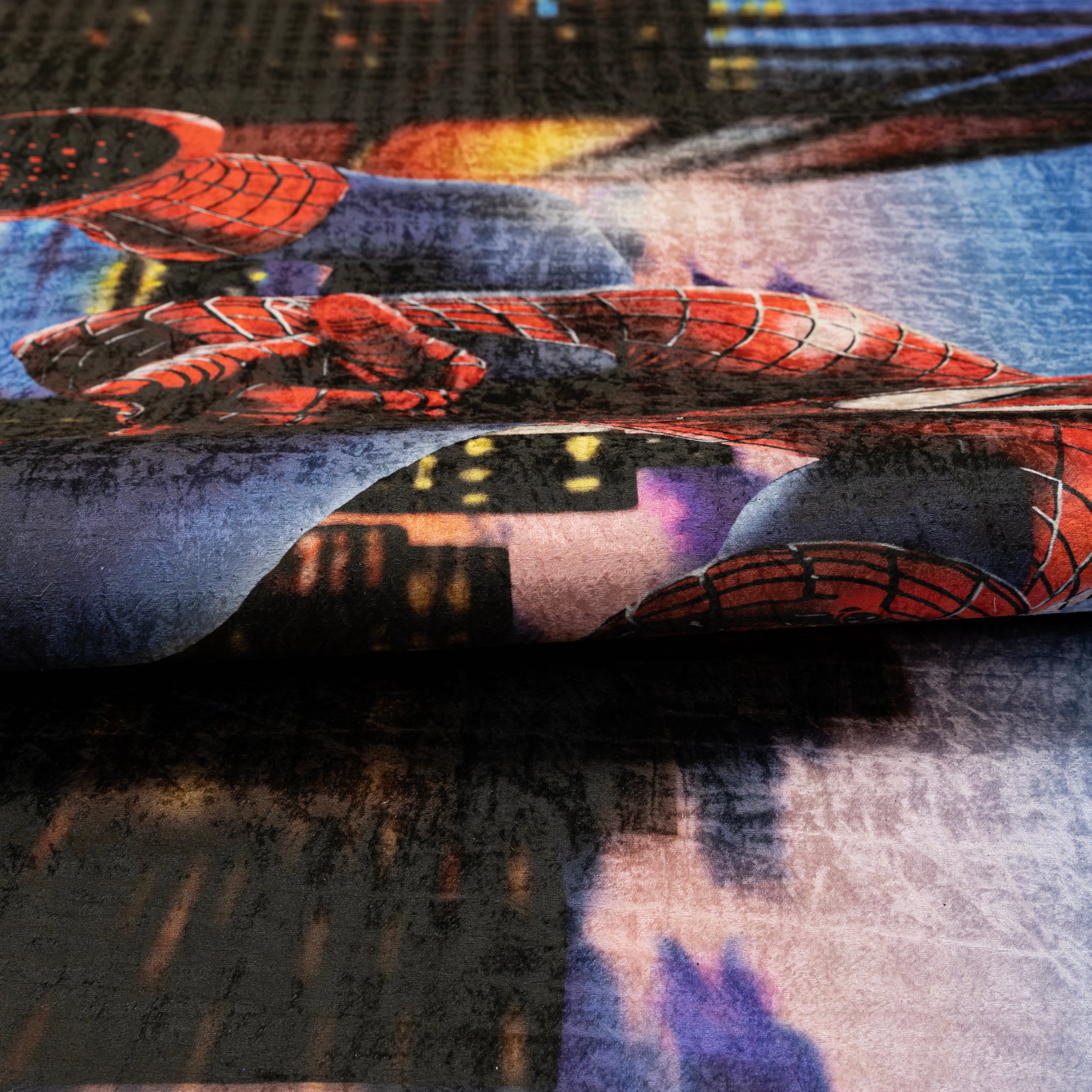 Spider-Man Night Kids Digital Carpet