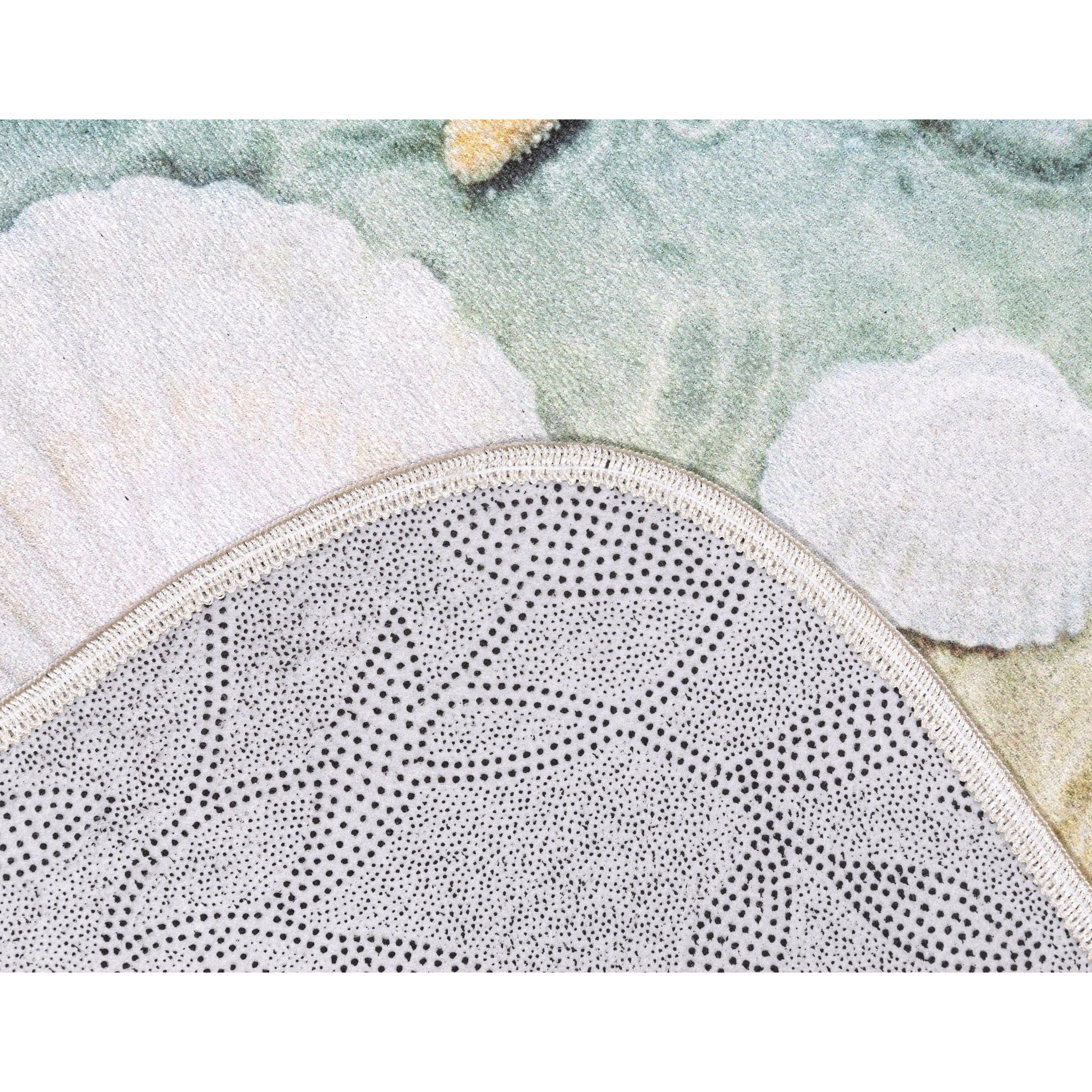 3d digital bath mat set non