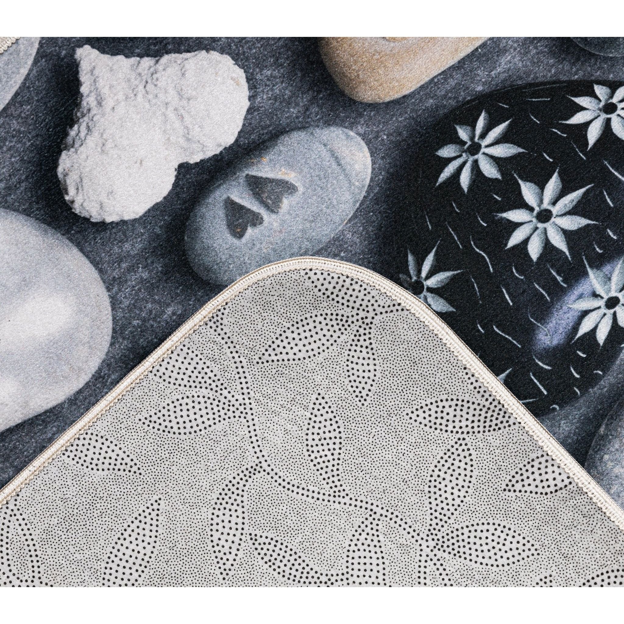 3d digital bathroom mat set