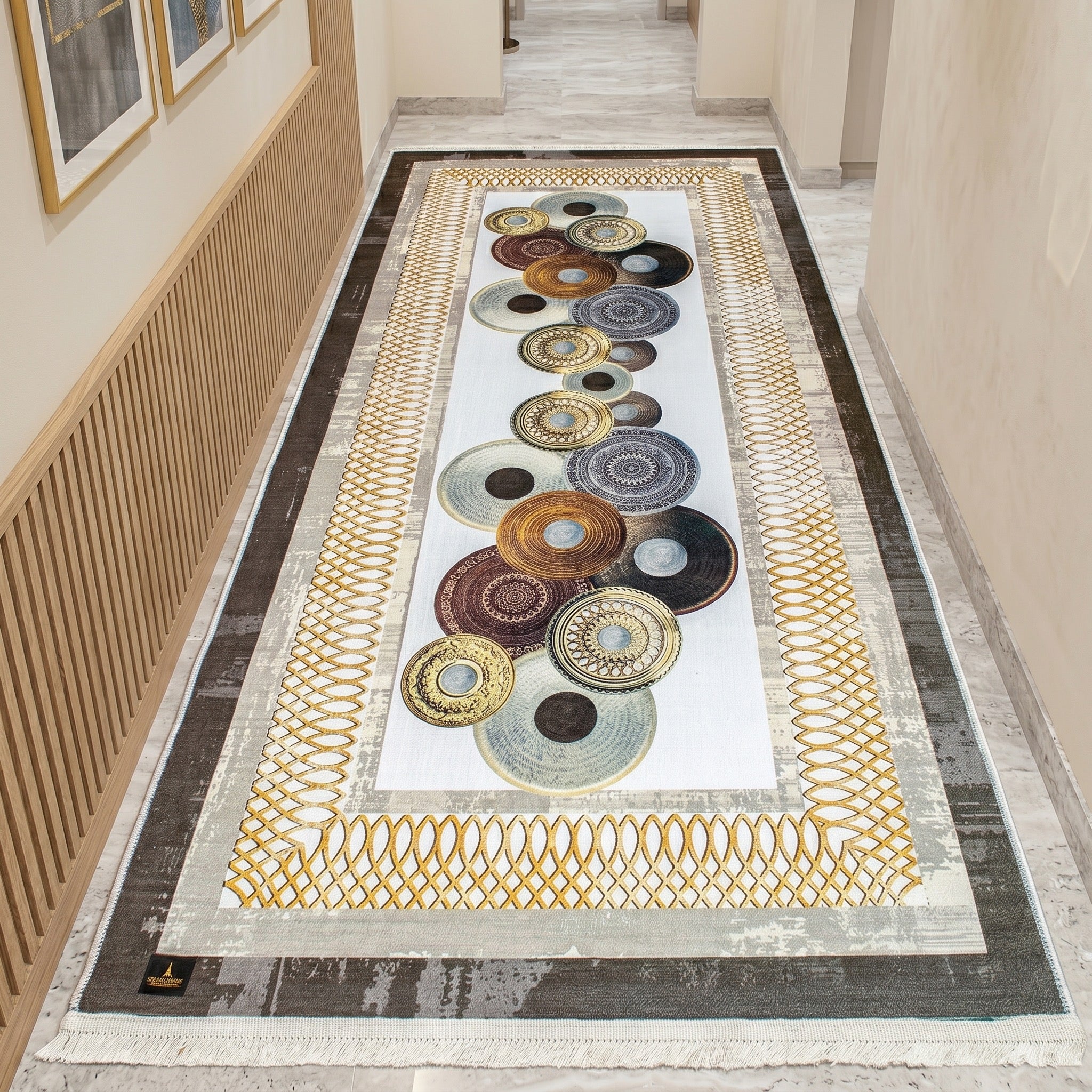 CyberLoom digital corridor carpet