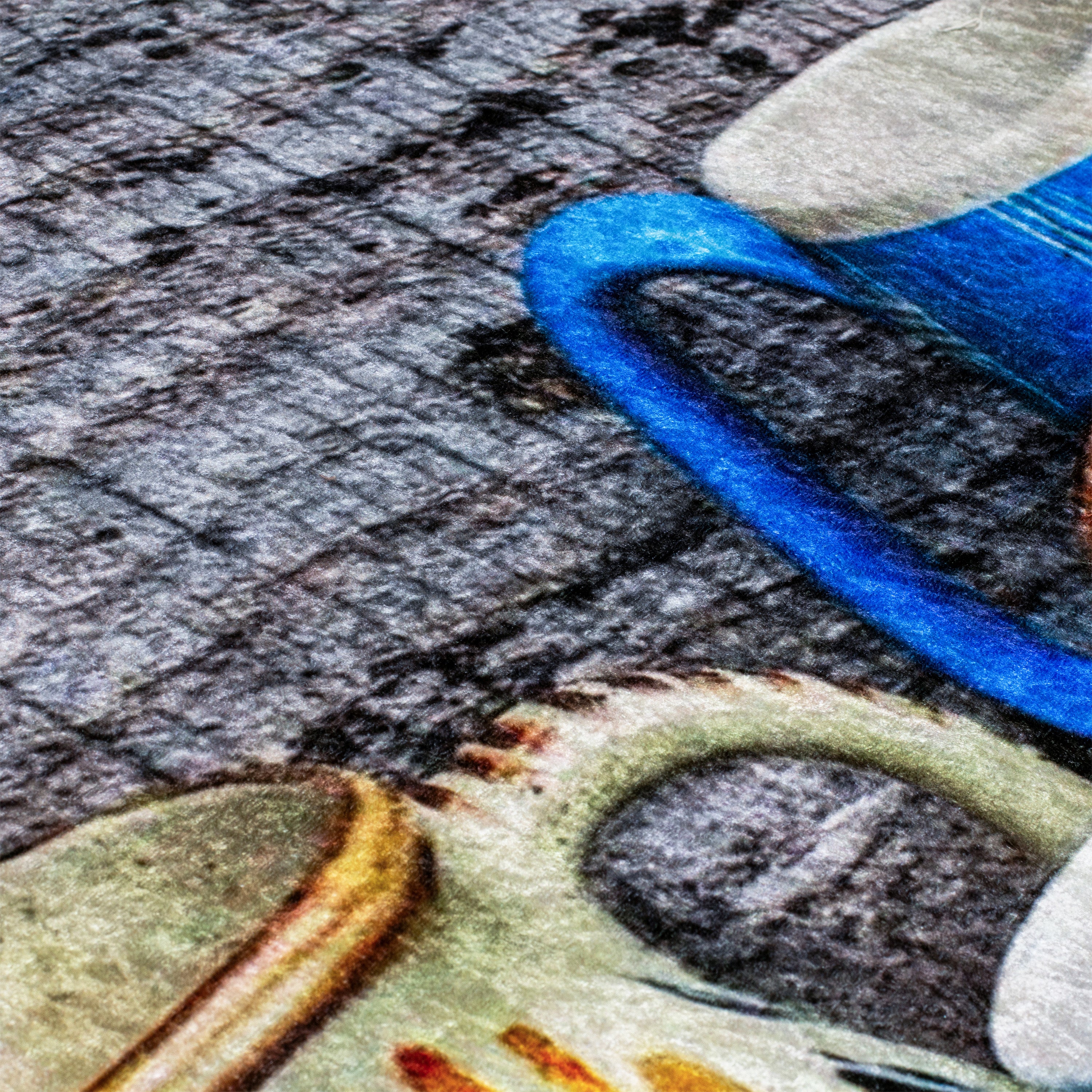Breakfast Digital Kitchen Mat 3D Print