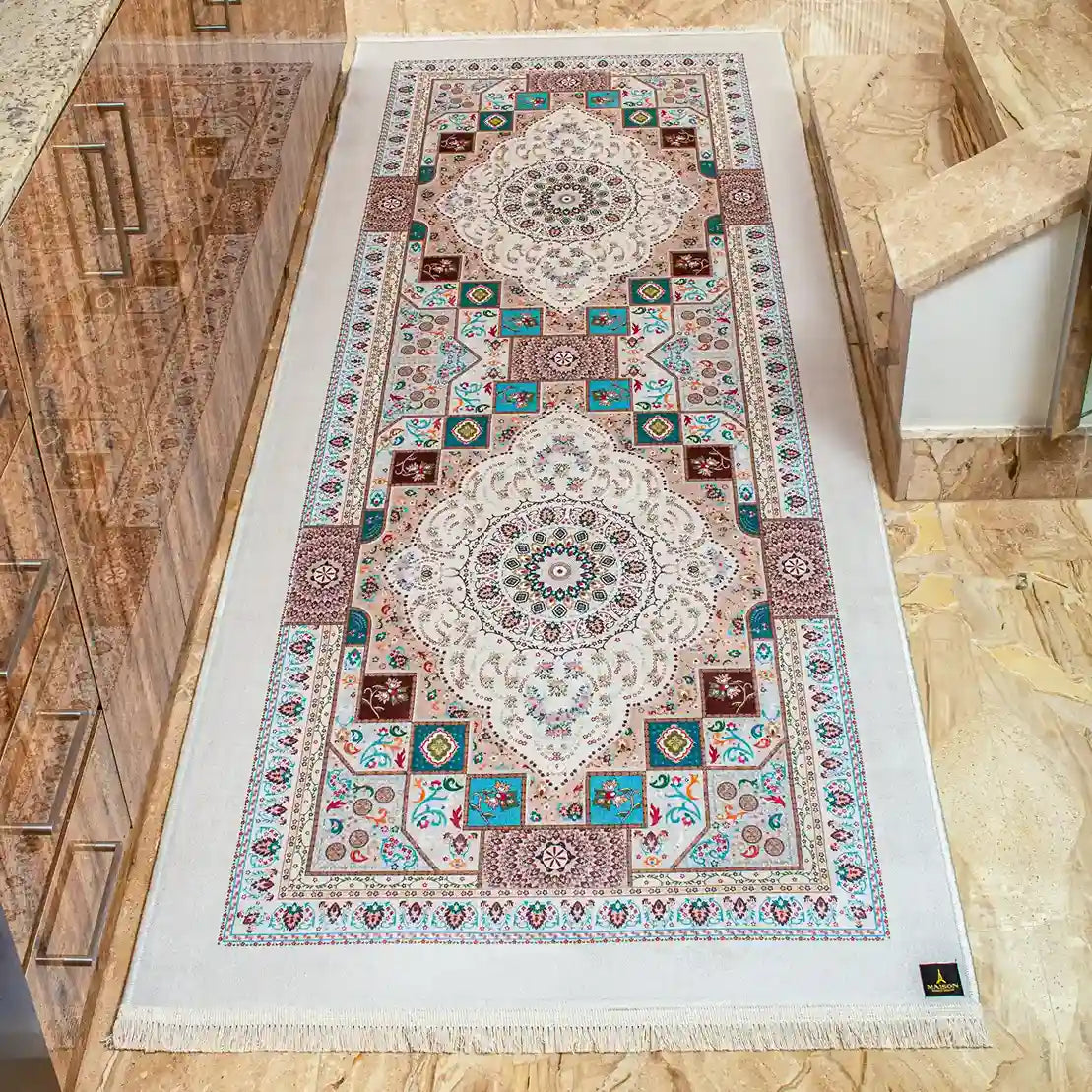 CyberSilk - (Squares) corridor carpet
