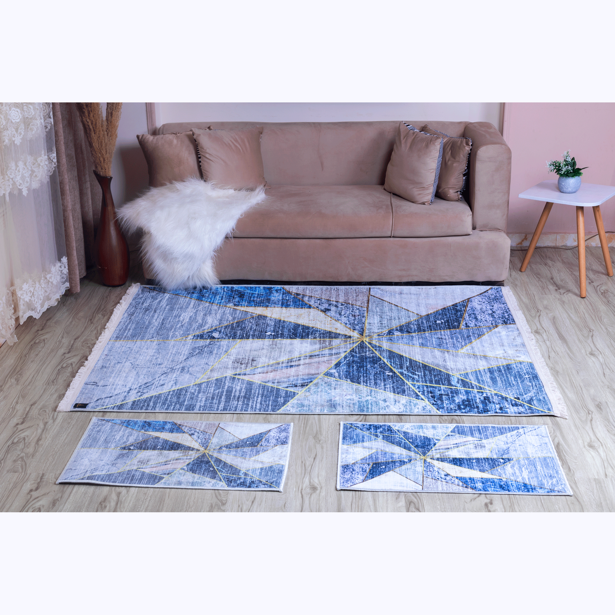 arkan mat set with soft fabric