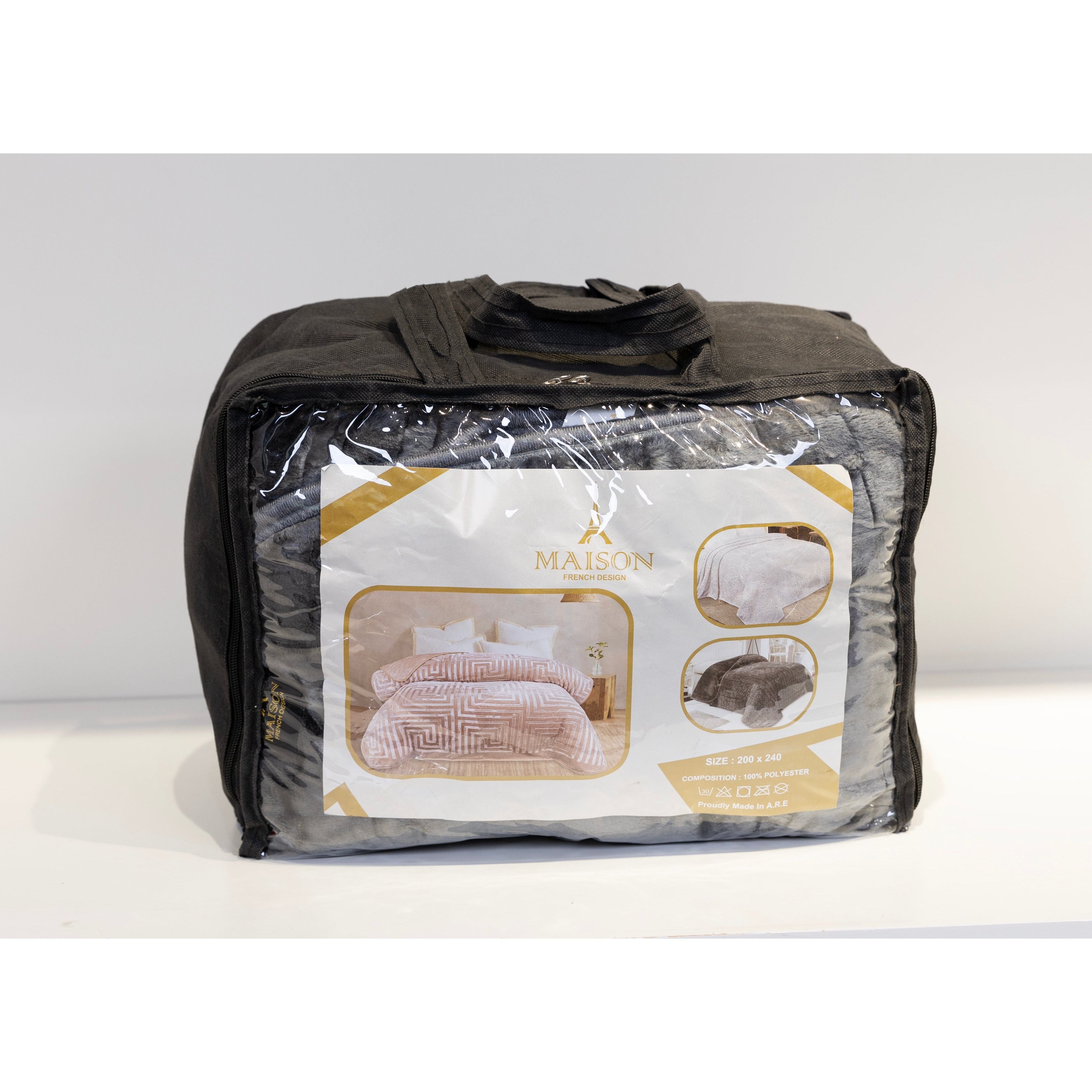 stylish embossed blanket soft