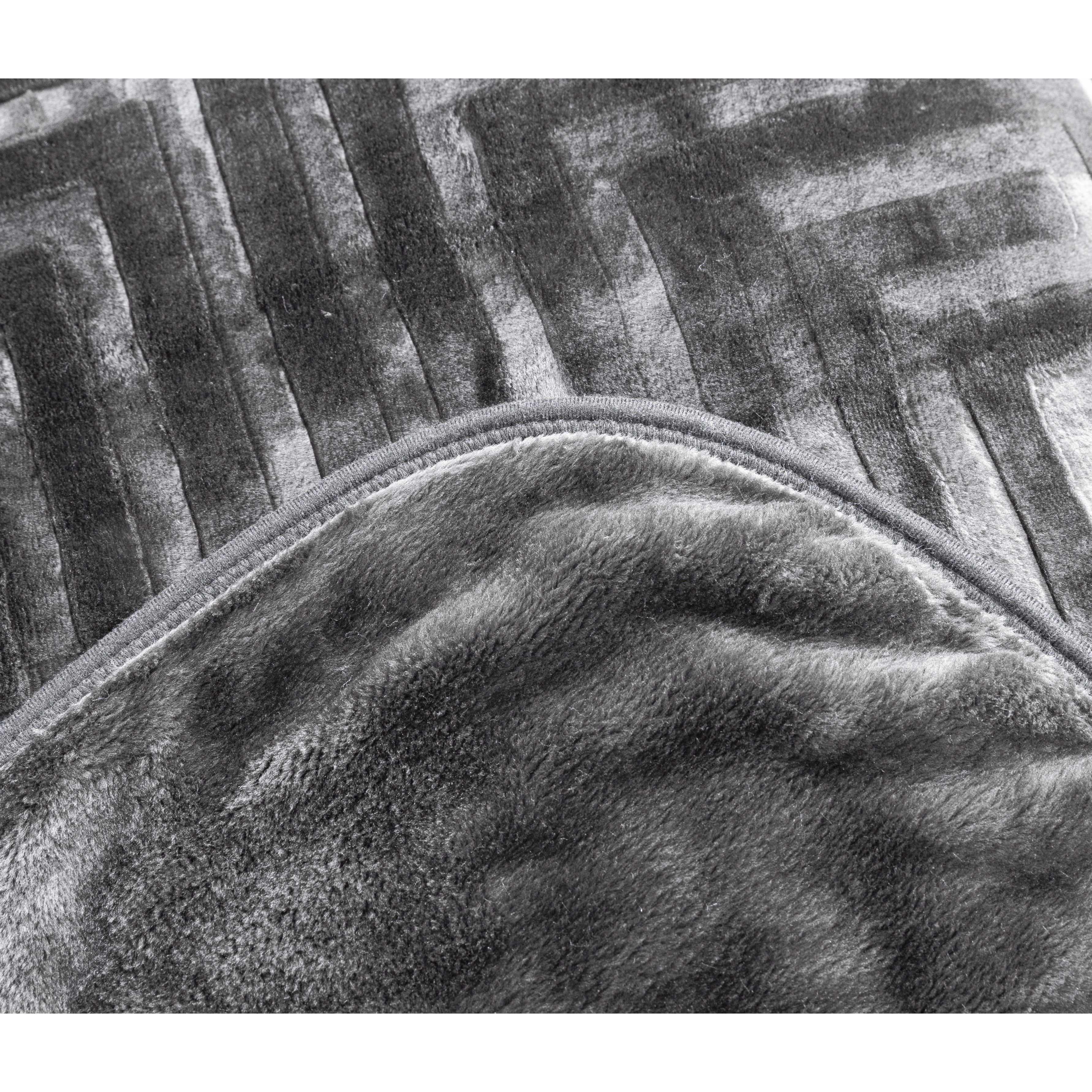 stylish embossed blanket soft