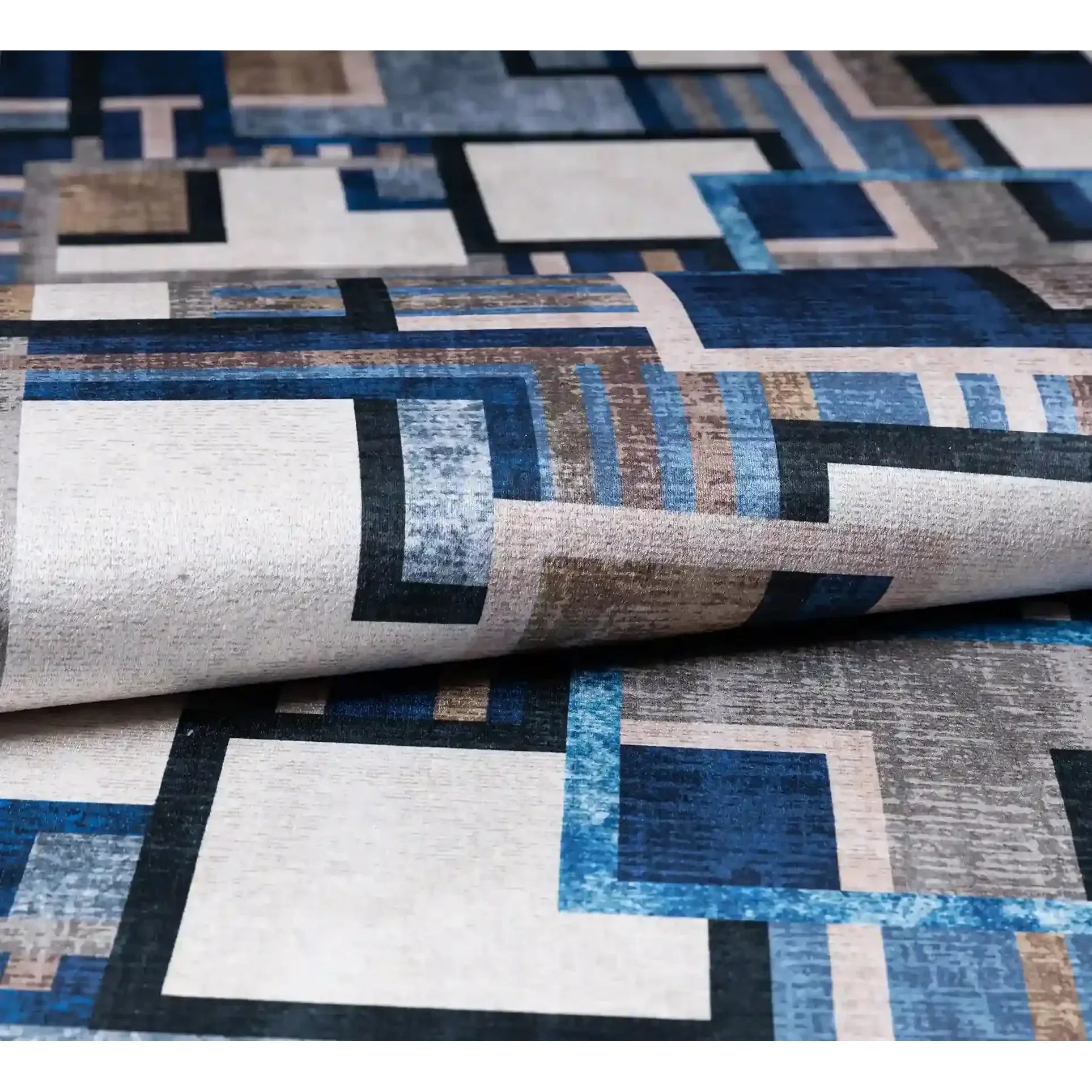 blue harmony carpet vibrant