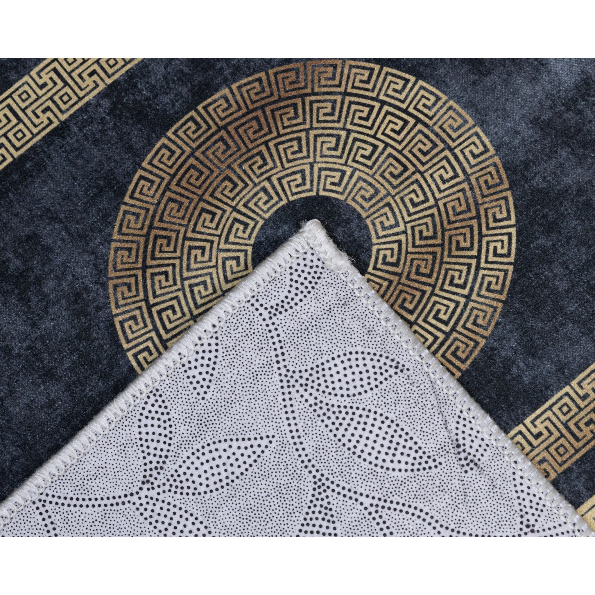 circle meta door mat