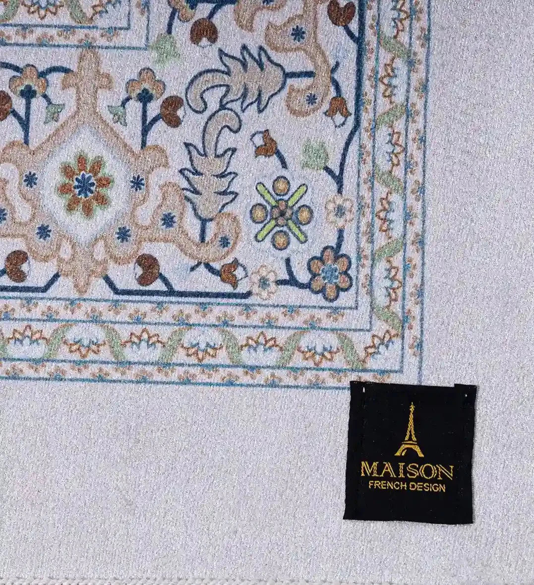 Elegant digital corridor carpet