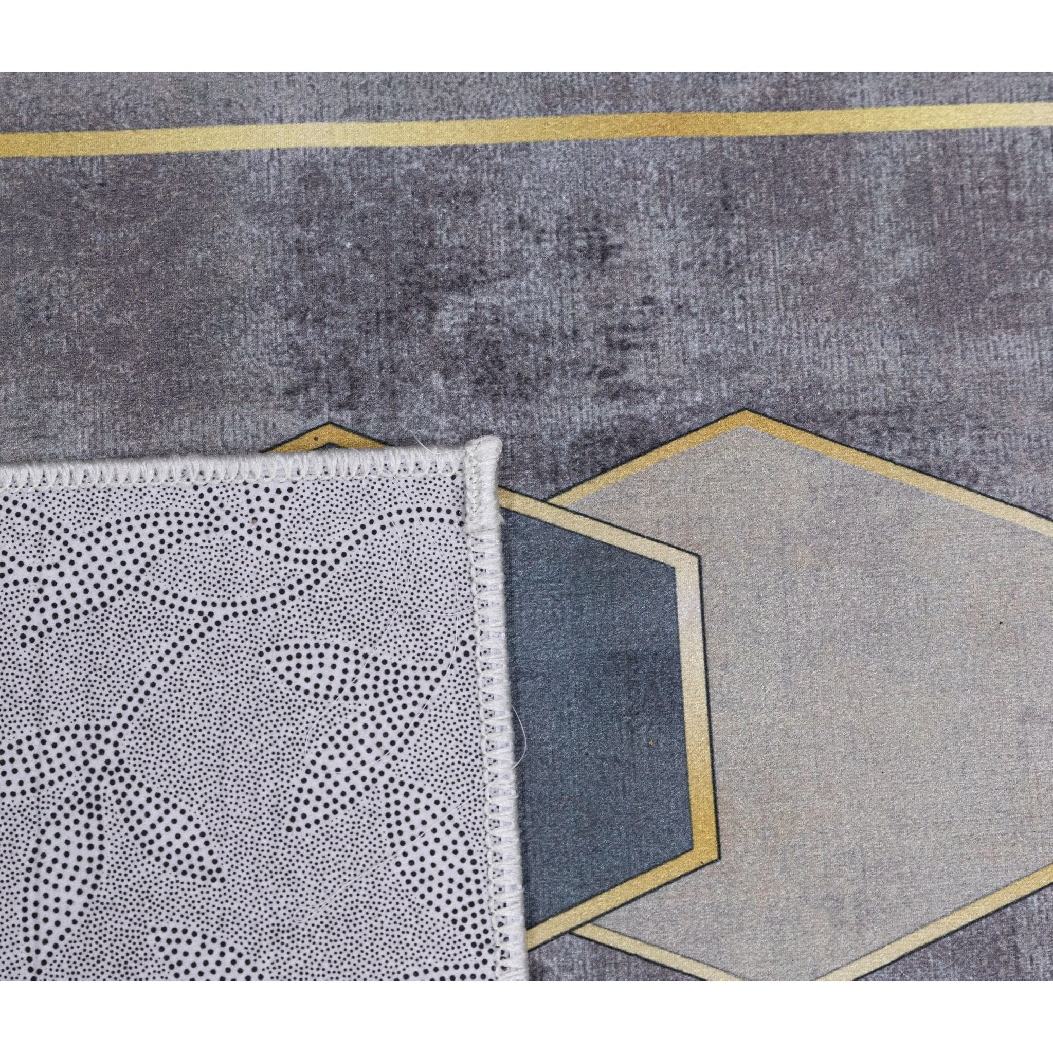 hexa door mat with unique