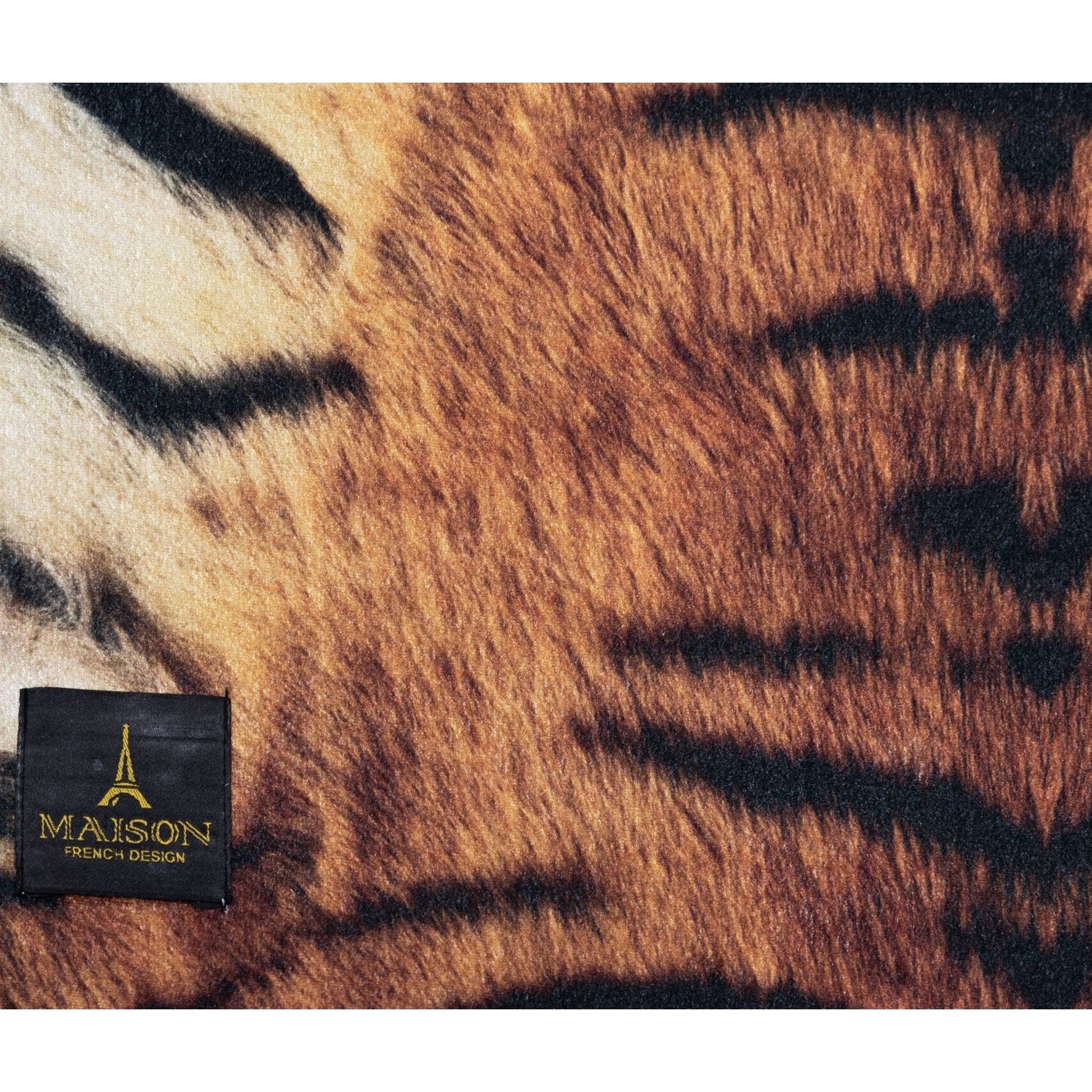 leopard door mat non slip