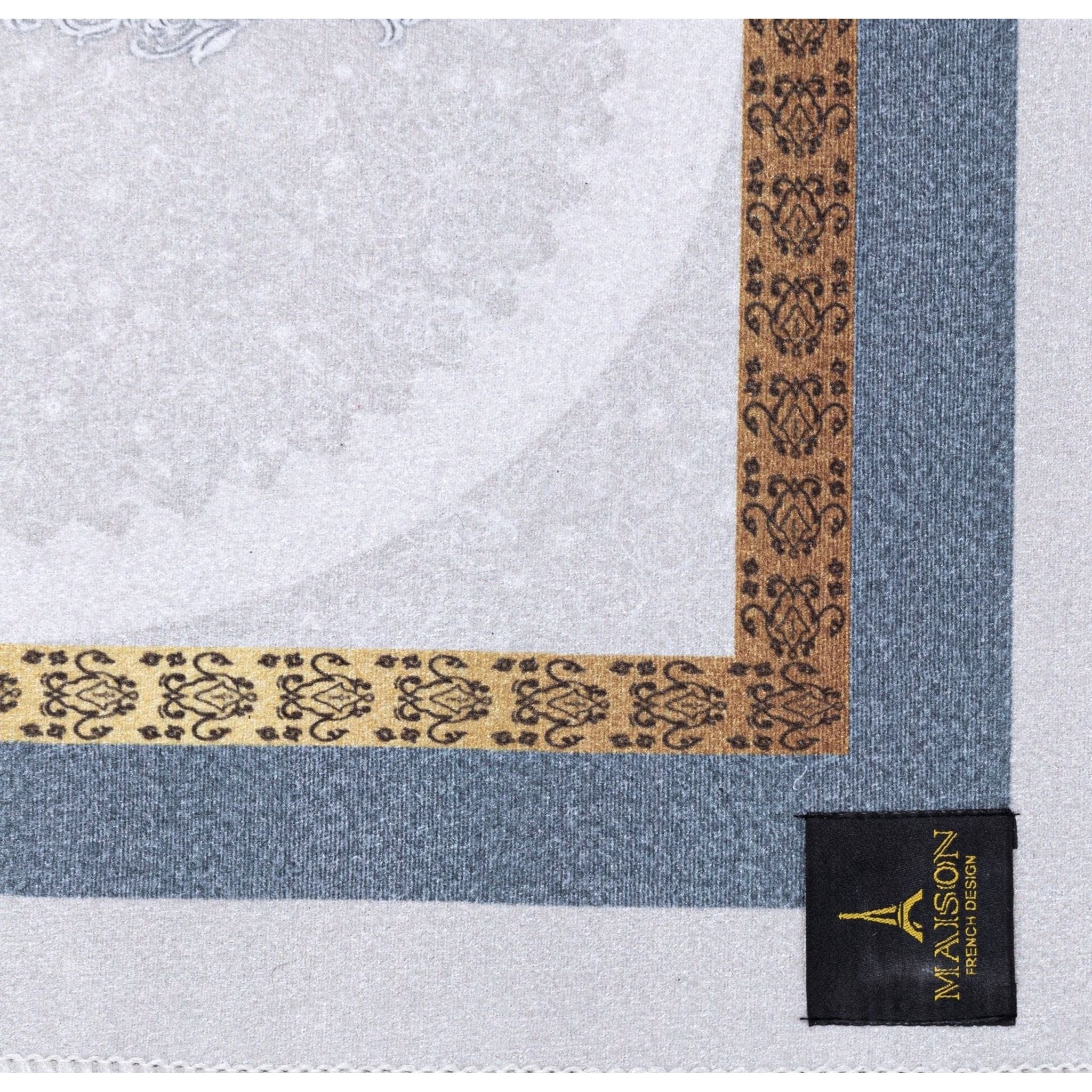 noir deco door mat vibrant