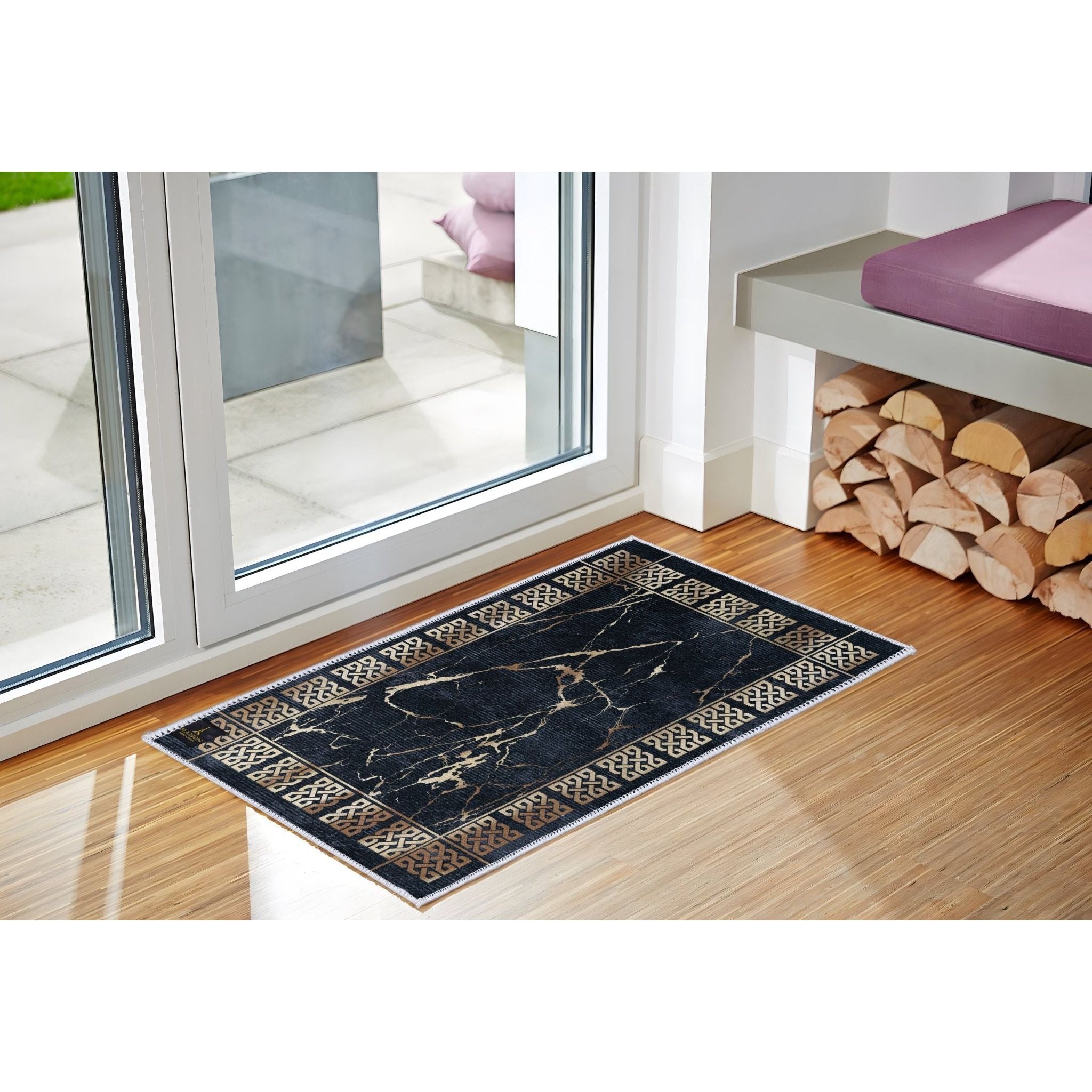 onyx vein door mat vibrant