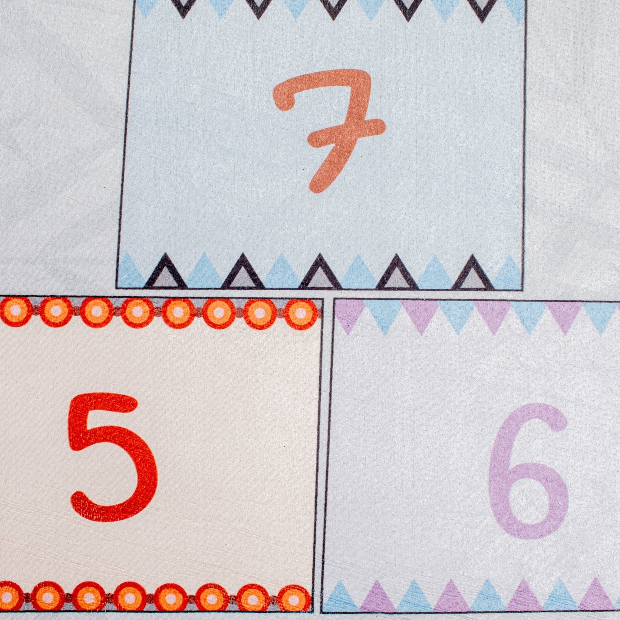 numbers journey rug soft