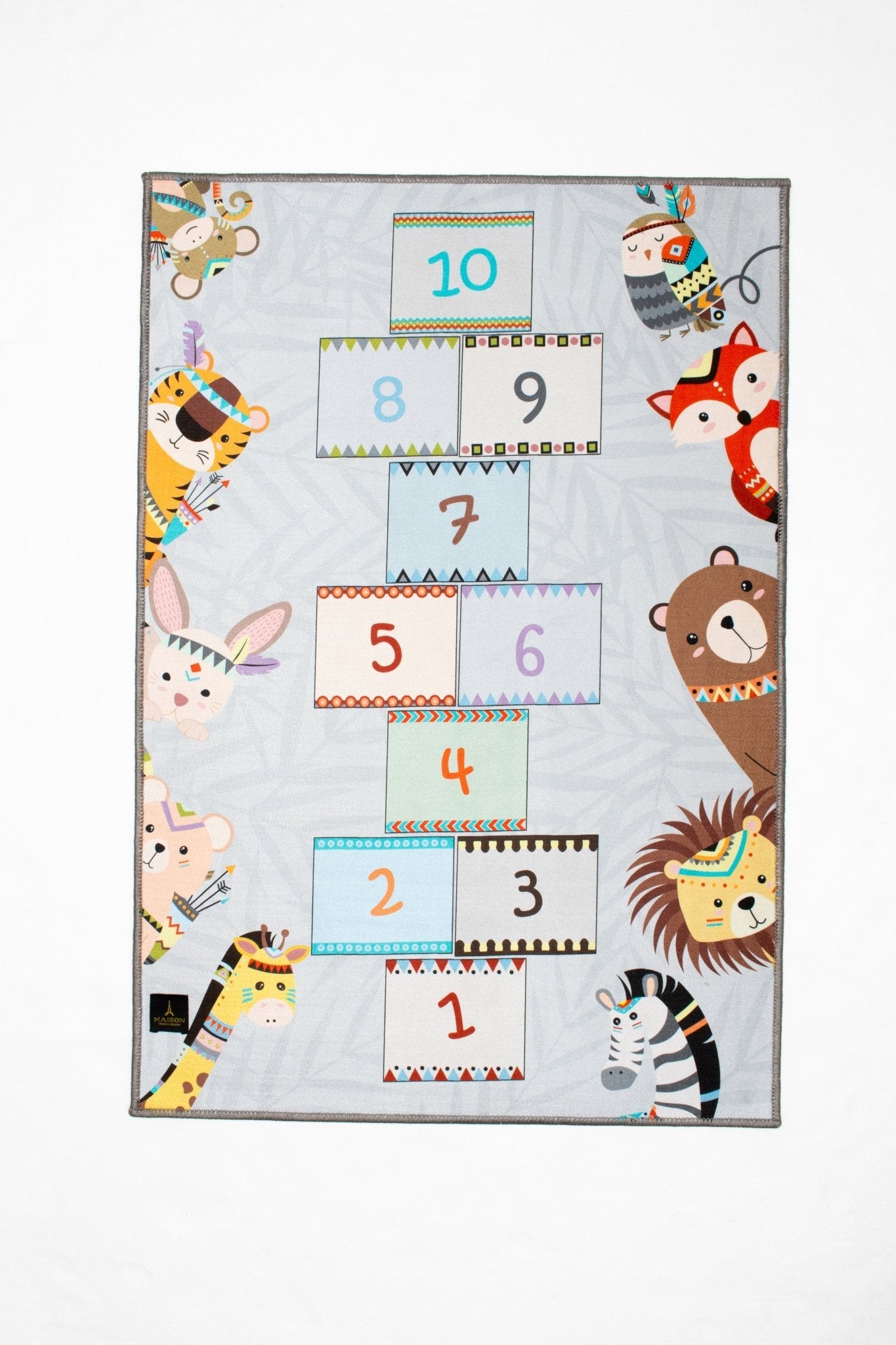 Numbers Journey Rug Kids Digital Carpet