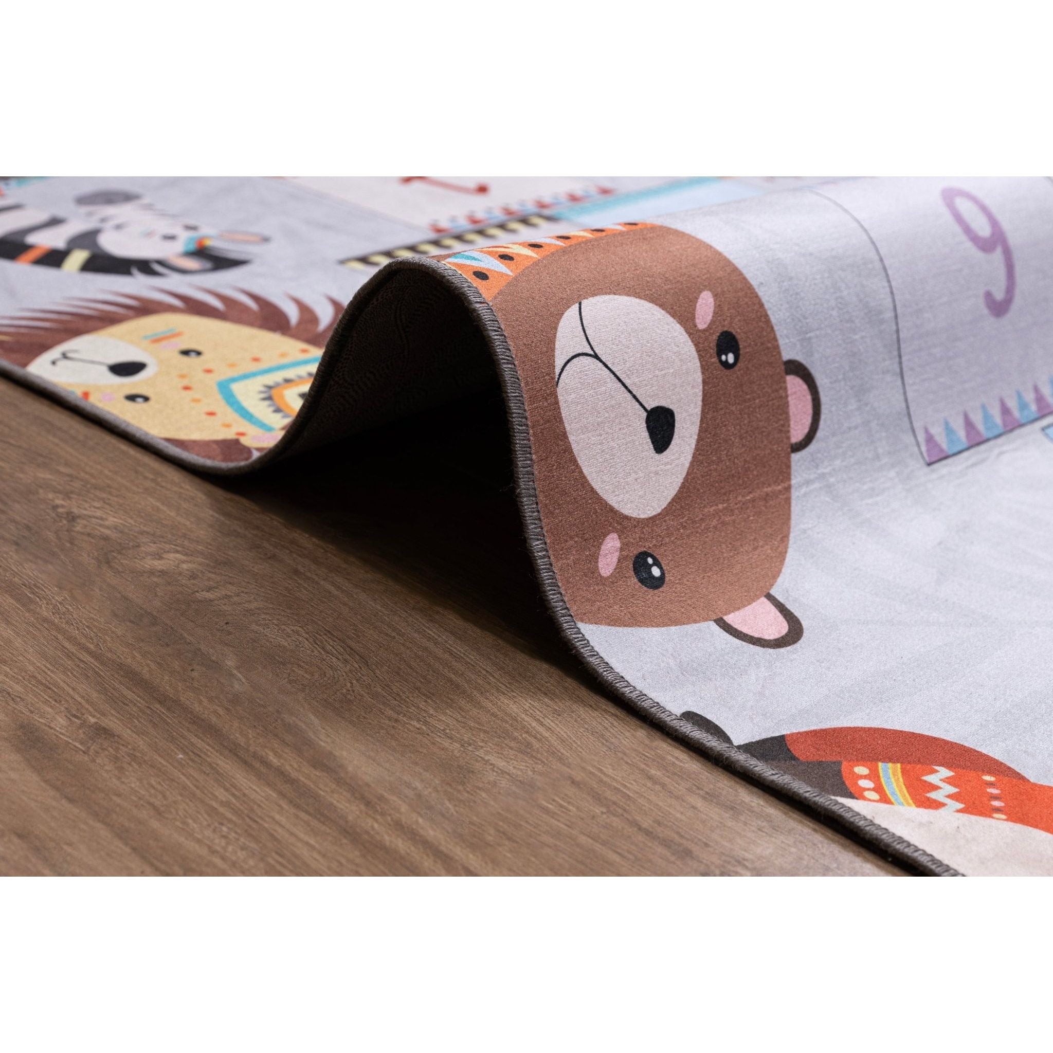 numbers journey rug soft