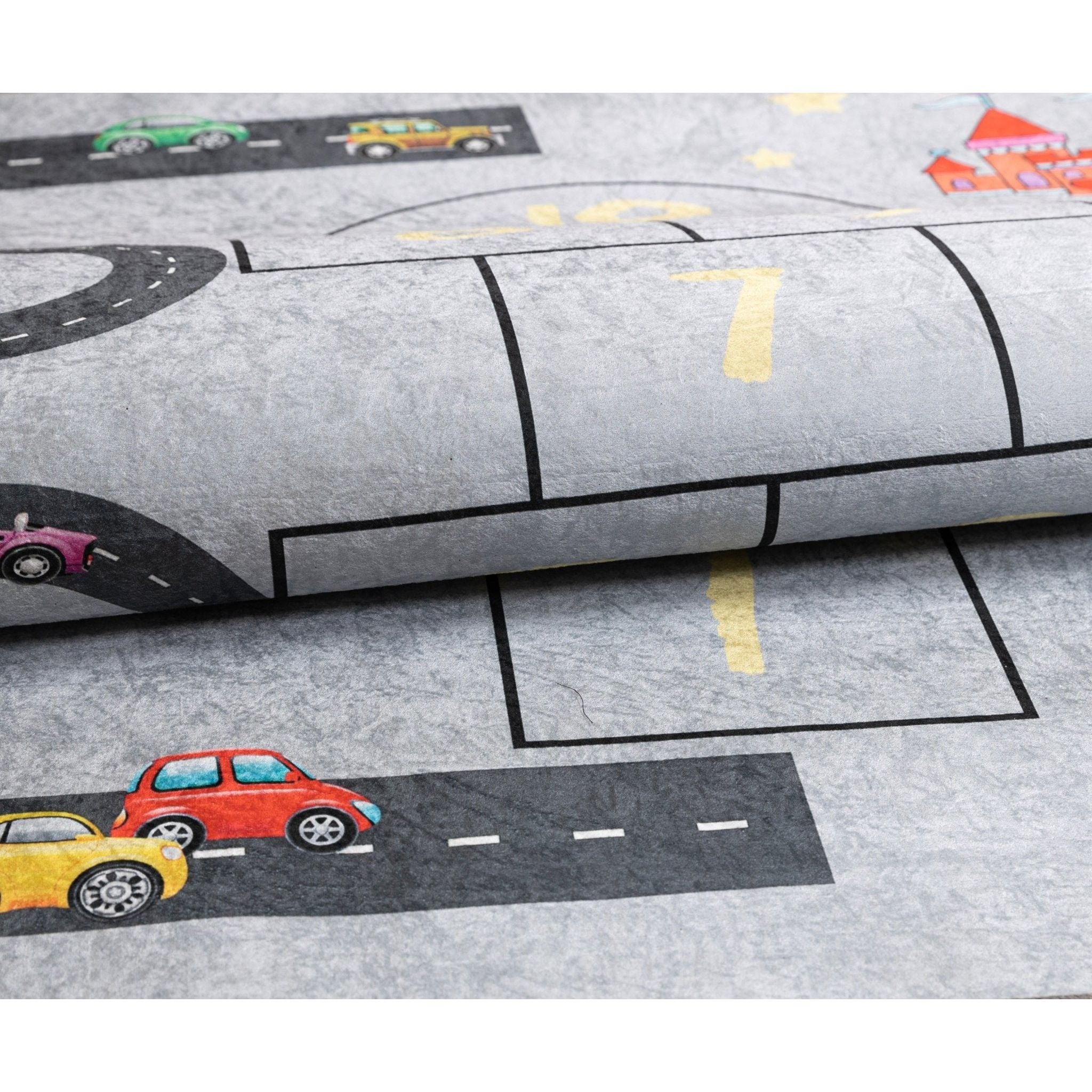 numbers road kids carpet soft