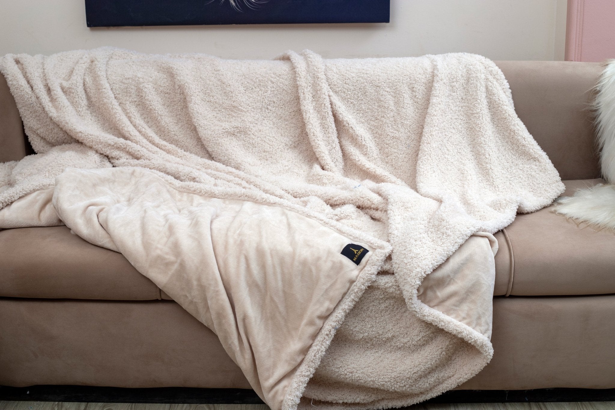 velor luxe faux fur 220x240