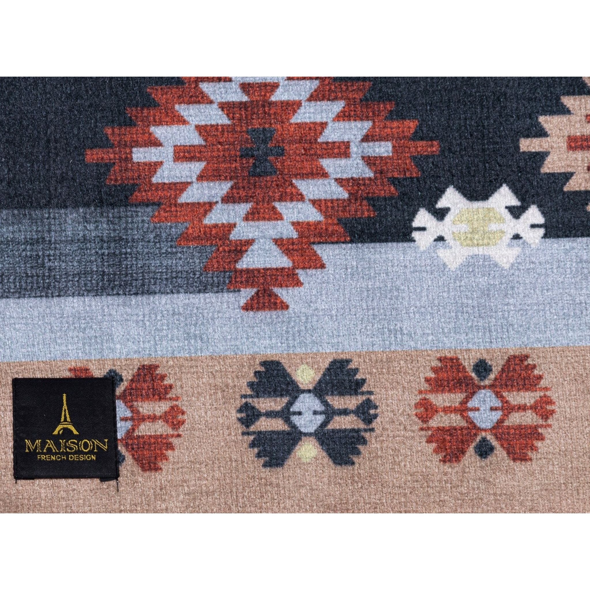 vintage door mat vibrant