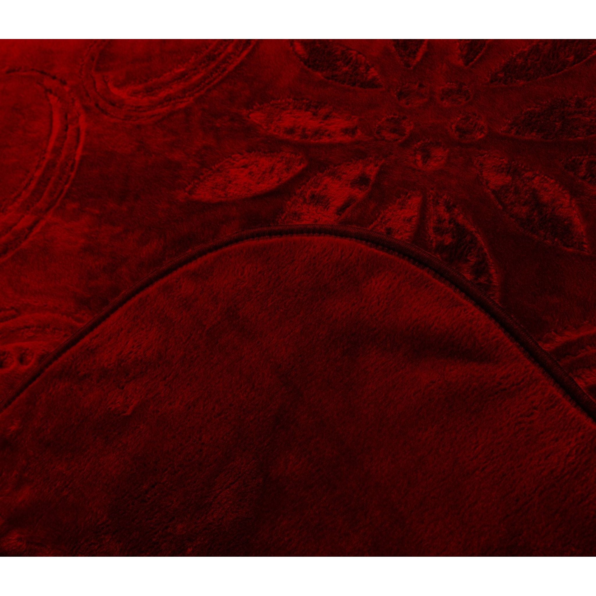 warmyworm blanket dark red