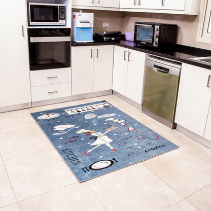 Culinary Digital Kitchen Mat 3D Print