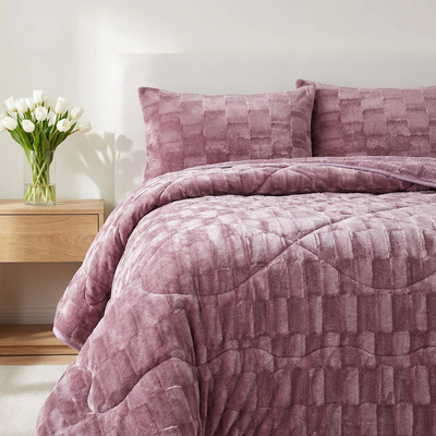 Cozy Squares Quilt Blanket
