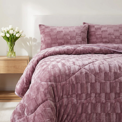 Cozy Squares Quilt Blanket