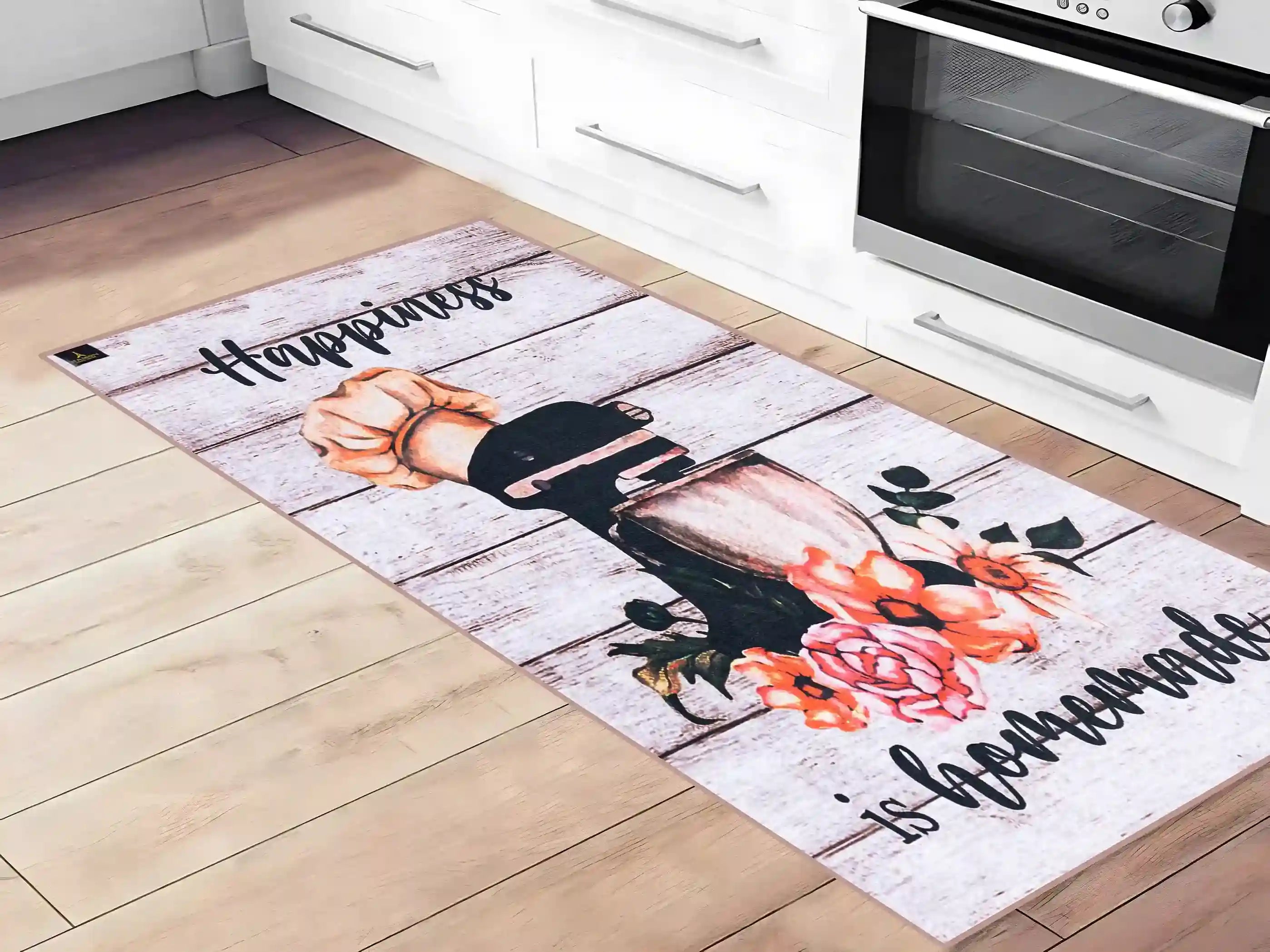 Kitchen Mat 3D Digital Print Dots