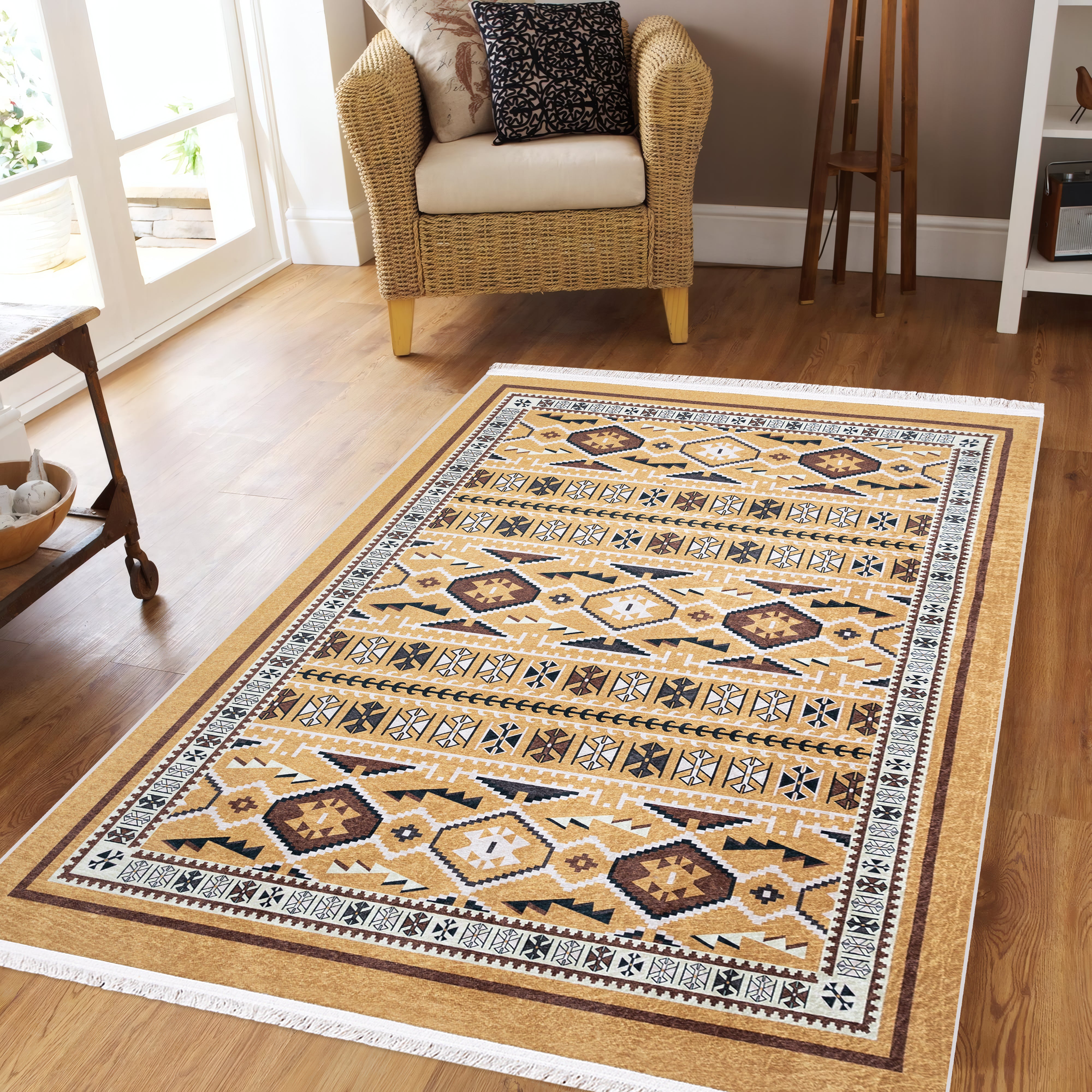 Classic Spirit (Yellow) Carpet - 150cm x 200cm