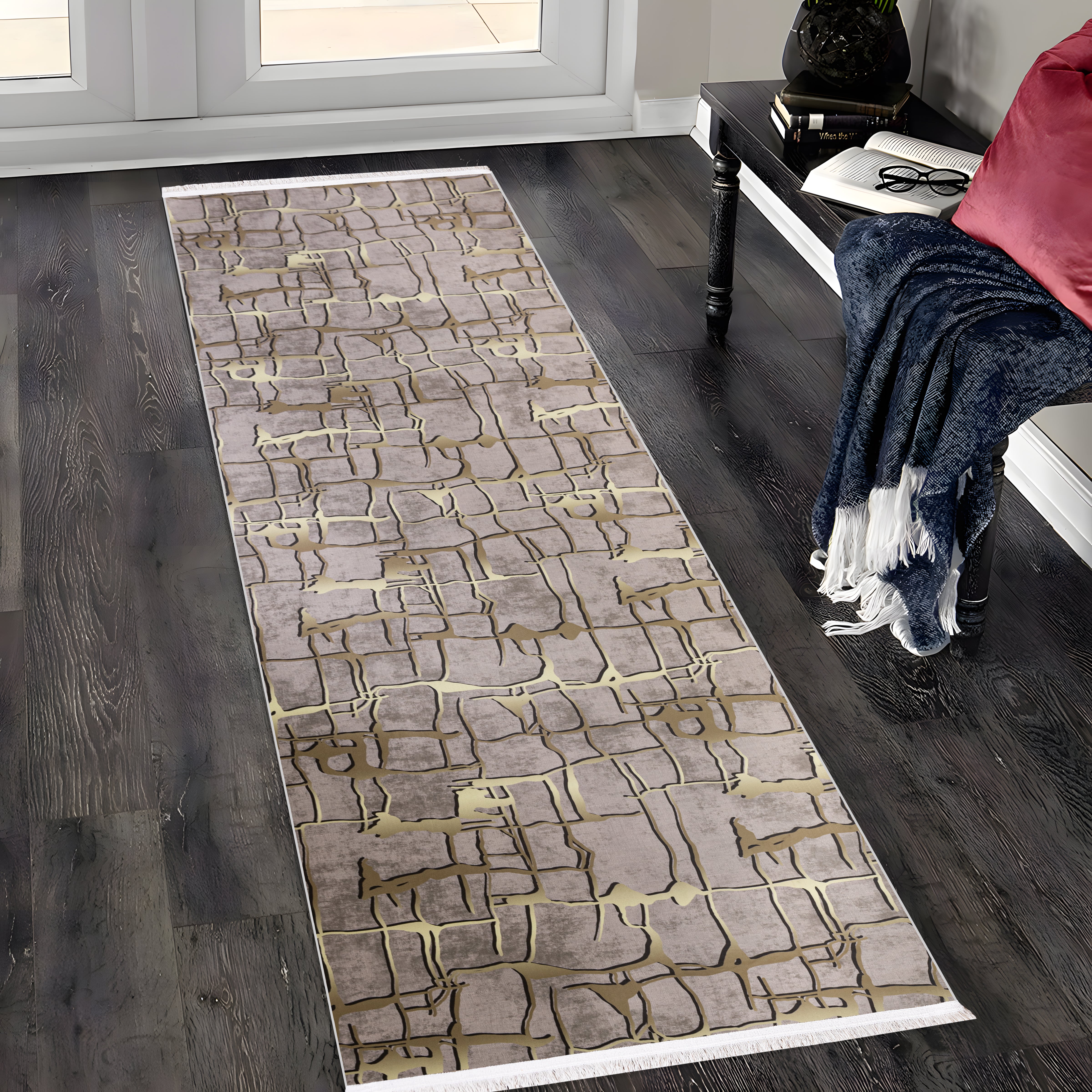 Goldera digital corridor carpet (1x4)