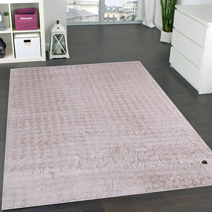 Velvet Piles Carpet Beige