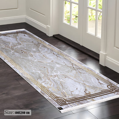 Golden Square Digital corridor carpet