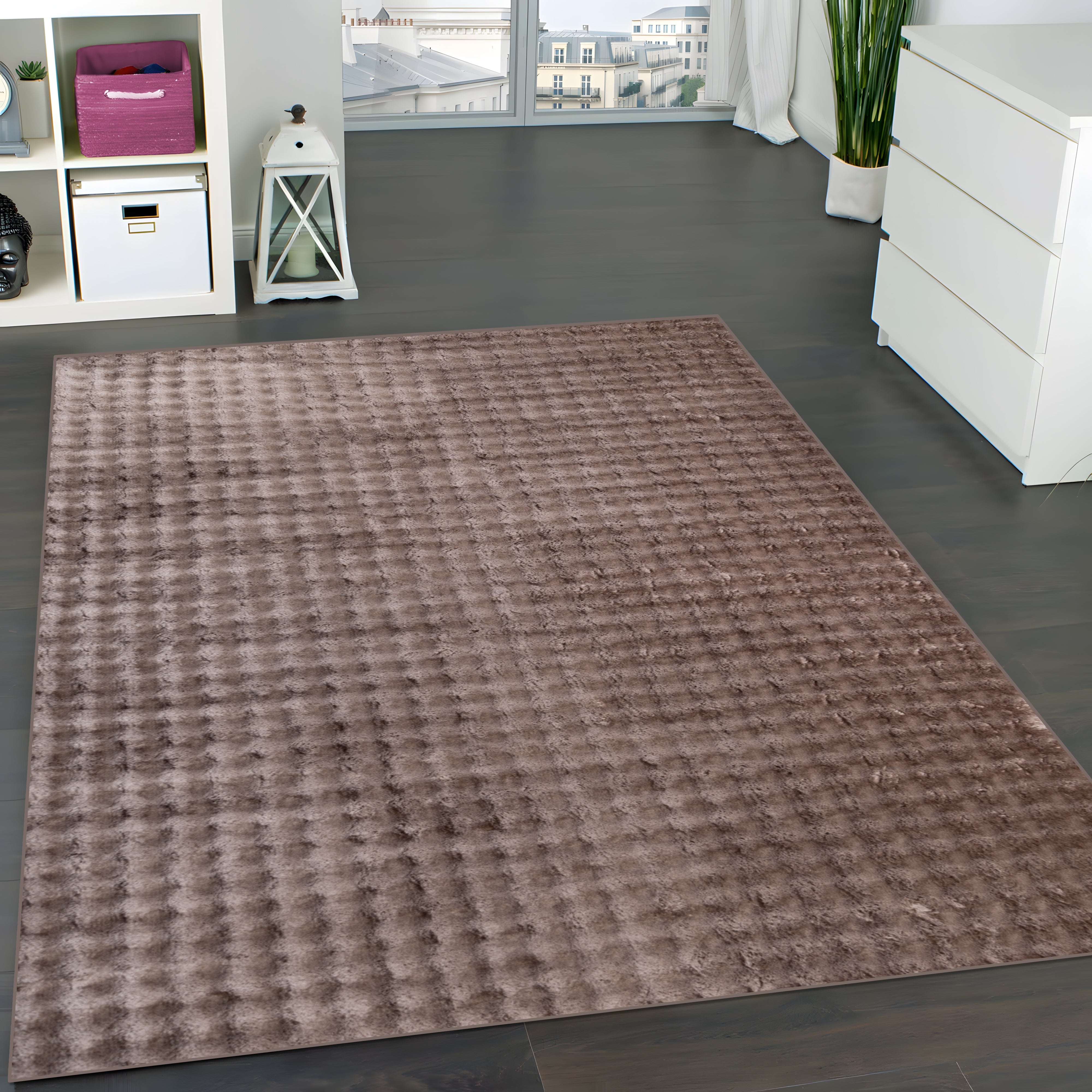 Velvet Bubbles Carpet Mocha