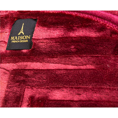 VelvaCloud Blanket - Versace Pattern - (Dark-Red) 3.6KG