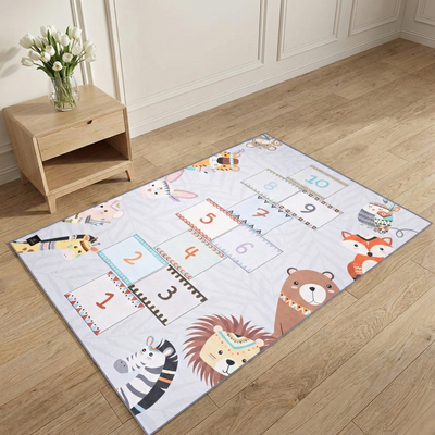 Numbers Journey Rug Kids Digital Carpet