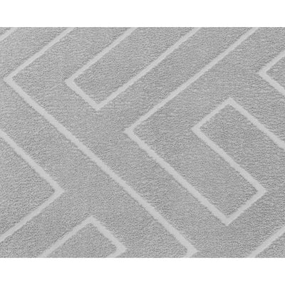 Elite Jacquard Corridor Carpet Geometric Pattern (Grey)