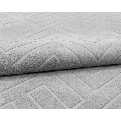 Elite Jacquard Corridor Carpet Geometric Pattern (Grey)