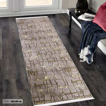 Goldera digital corridor carpet (1x4)
