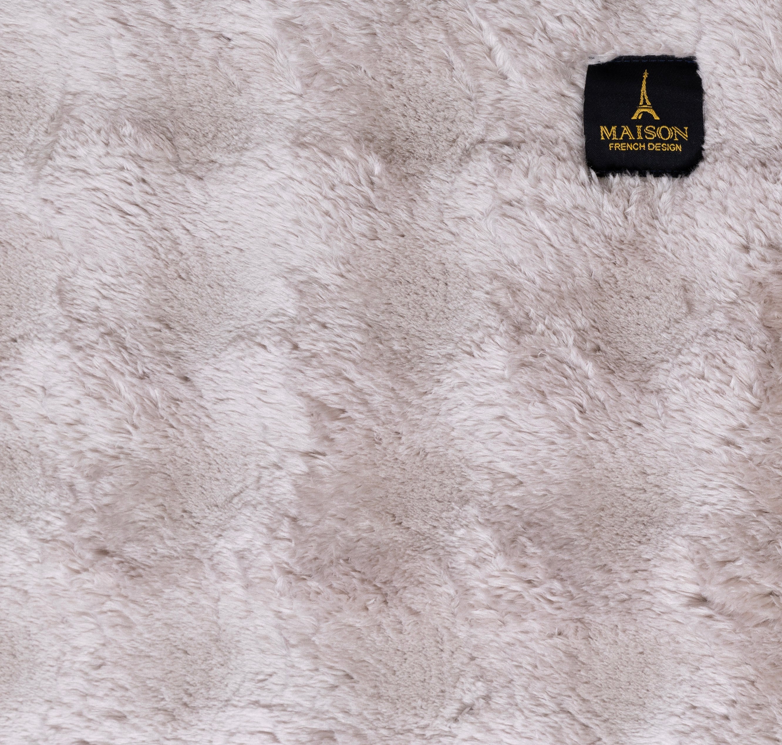 Velvet Piles Carpet Beige