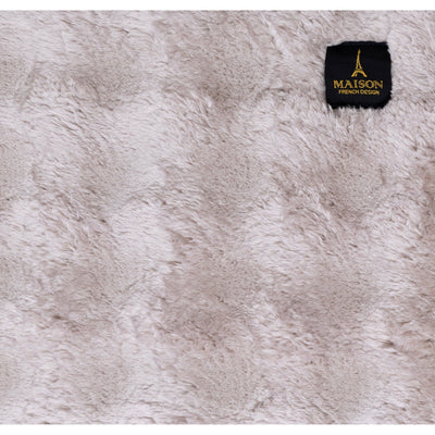 beige velvet piles carpet