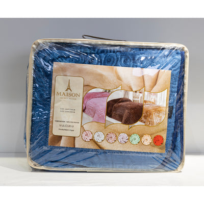 VelvaCloud Blanket (Dark-Blue) 3KG