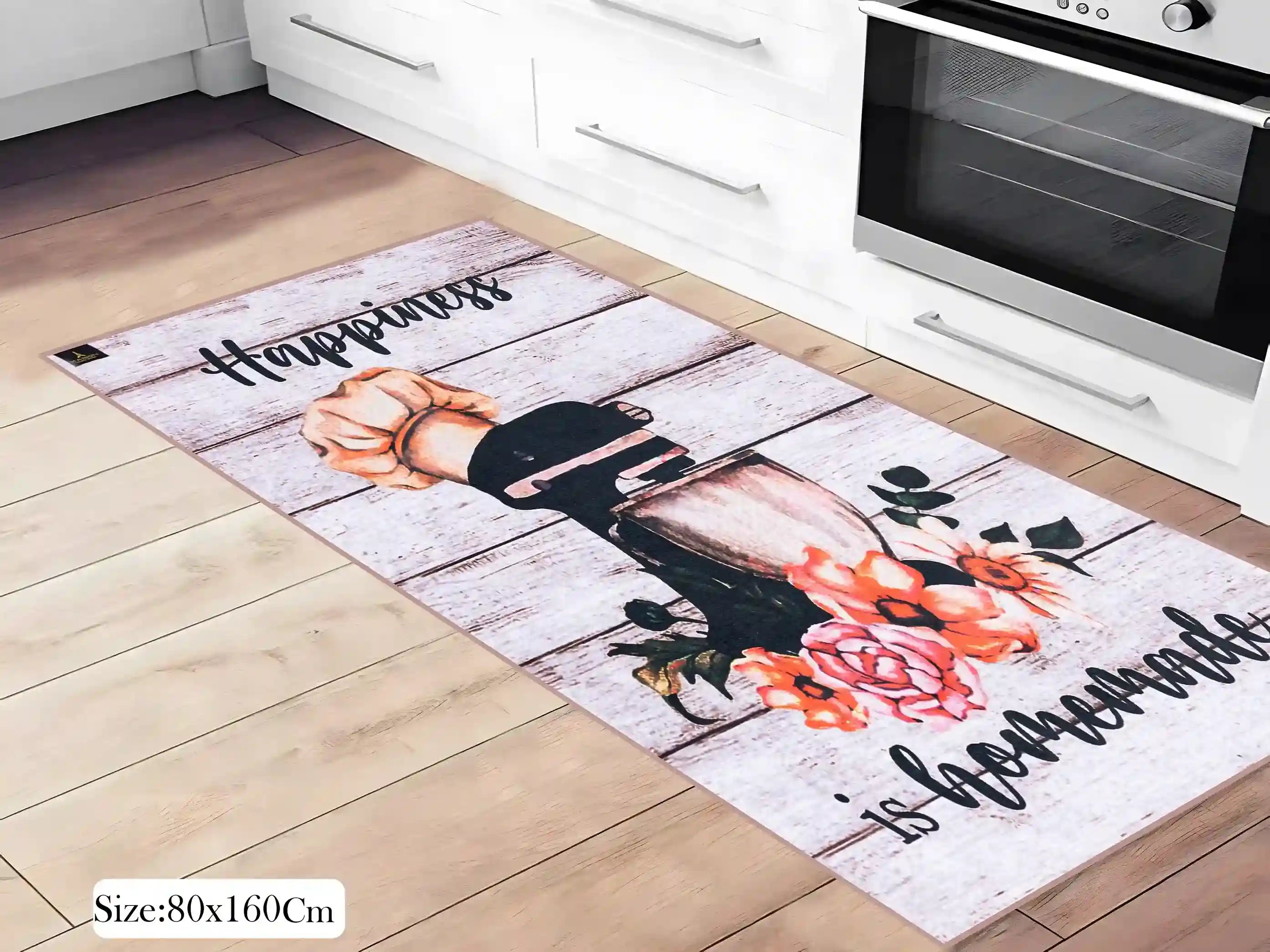 Kitchen Mat 3D Digital Print Dots
