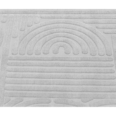 Elite Jacquard Corridor Carpet Modern Pattern (Grey)