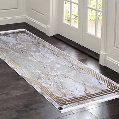 Golden Square Digital corridor carpet