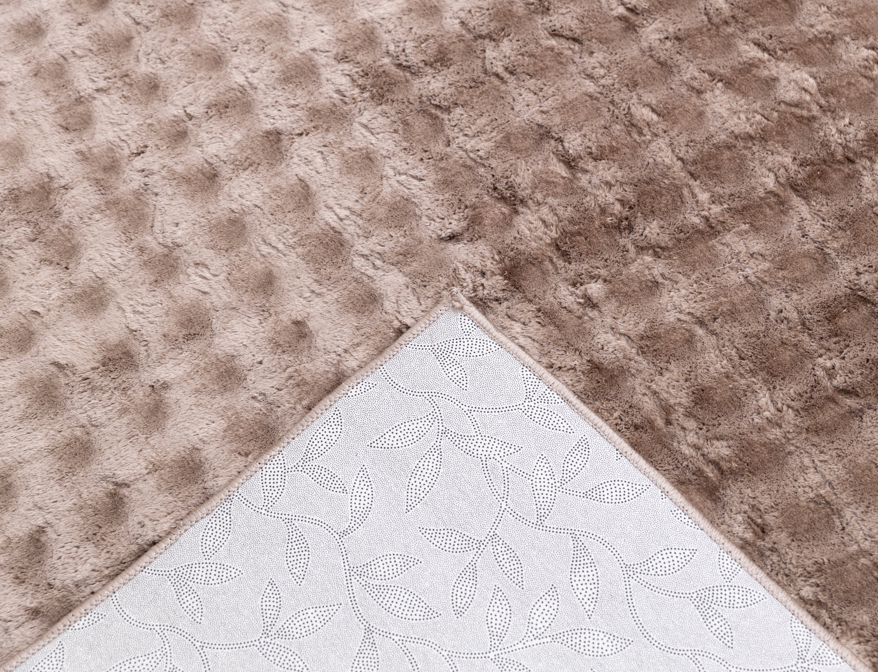 Velvet Pile Hallway Carpet Mocha
