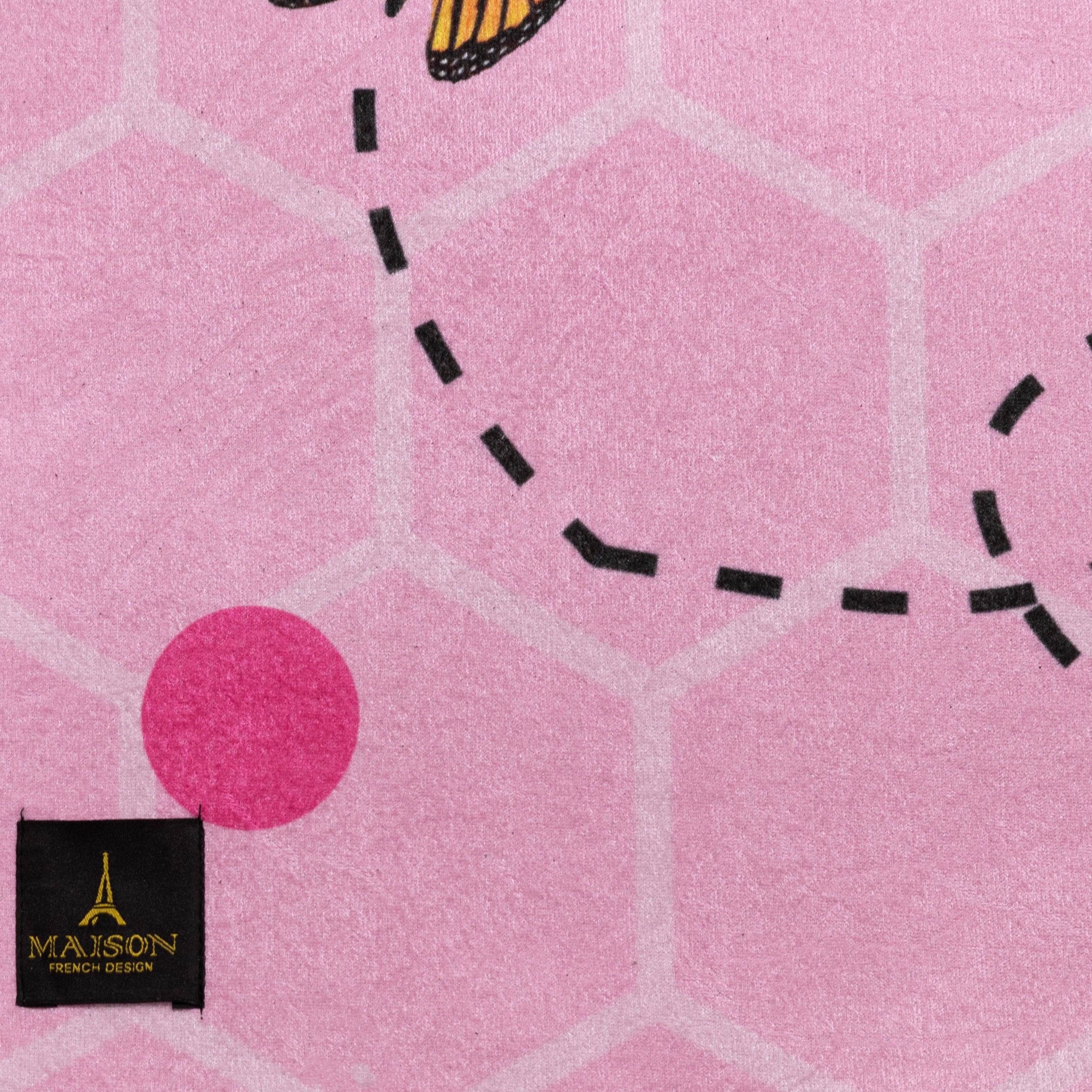 Pink Pooh Kids Digital Carpet