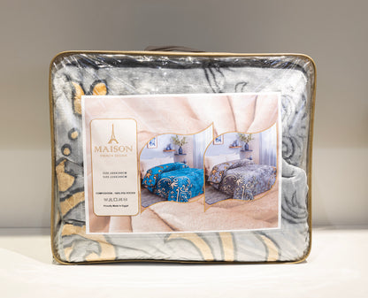 Cloud Blanket Printed (Gray) 3.6KG